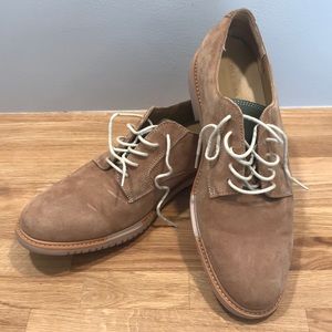 Men’s tan  suede Cole Haan shoes